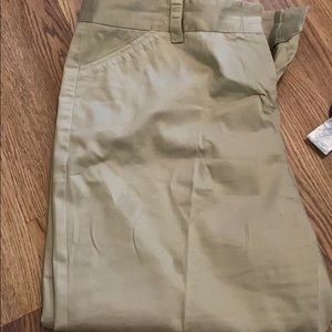 Khaki capris